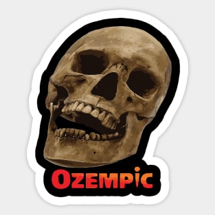 Ozempic Face Sticker